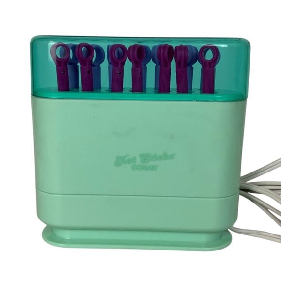 Conair Hot Sticks Hairsetter HS18RT Curling Rods Heat Styling Tool 120V 68W Gree - Picture 1 of 7